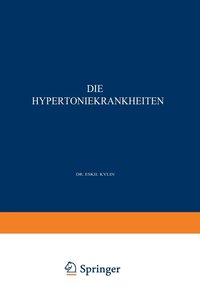 bokomslag Die Hypertoniekrankheiten