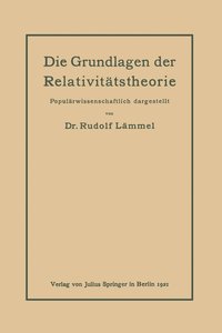 bokomslag Die Grundlagen der Relativittstheorie