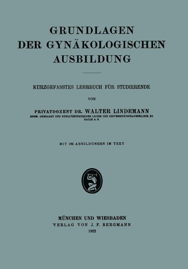 bokomslag Grundlagen der Gynkologischen Ausbildung