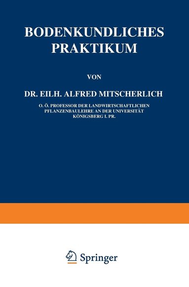 bokomslag Bodenkundliches Praktikum