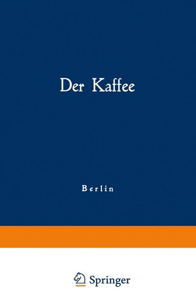 bokomslag Der Kaffee