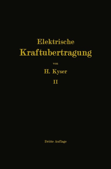 bokomslag Die Niederspannungs- und Hochspannungs-Leitungsanlagen