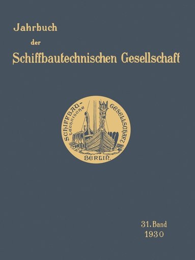 bokomslag Jahrbuch der Schiffbautechnischen Gesellschaft