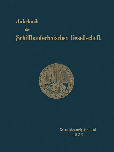 bokomslag Jahrbuch der Schiffbautechnischen Gesellschaft