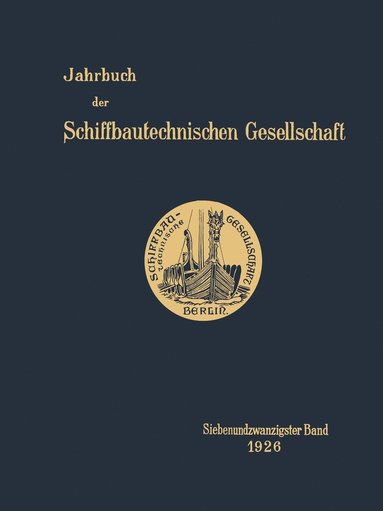 bokomslag Jahrbuch der Schiffbautechnischen Gesellschaft