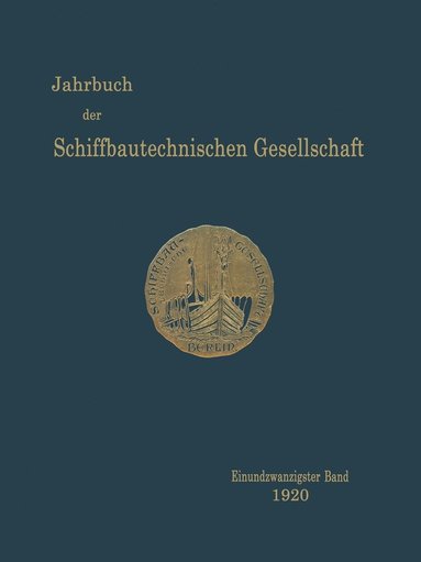 bokomslag Jahrbuch der Schiffbautechnischen Gesellschaft