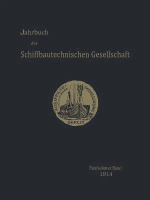 Jahrbuch der Schiffbautechnischen Gesellschaft 1