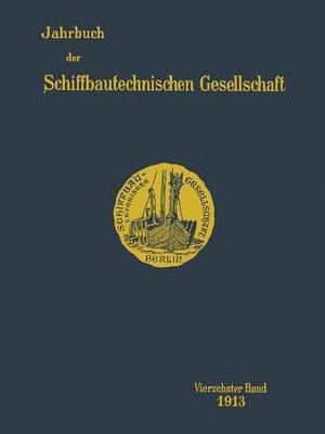 Jahrbuch der Schiffbautechnischen Gesellschaft 1