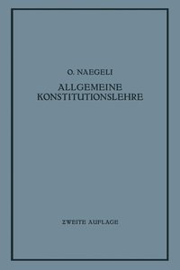 bokomslag Allgemeine Konstitutionslehre