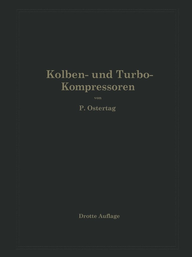 Kolben- und Turbo-Kompressoren 1