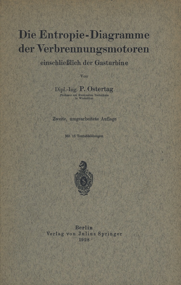 Die Entropie-Diagramme der Verbrennungsmotoren einschlielich der Gasturbine 1