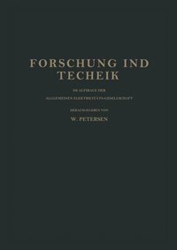 bokomslag Forschung und Technik