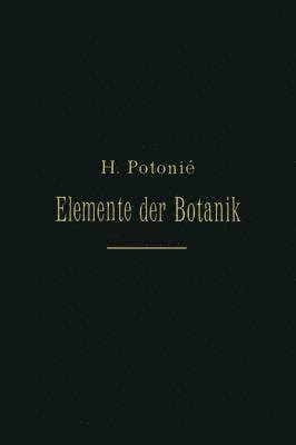 bokomslag Elemente Der Botanik