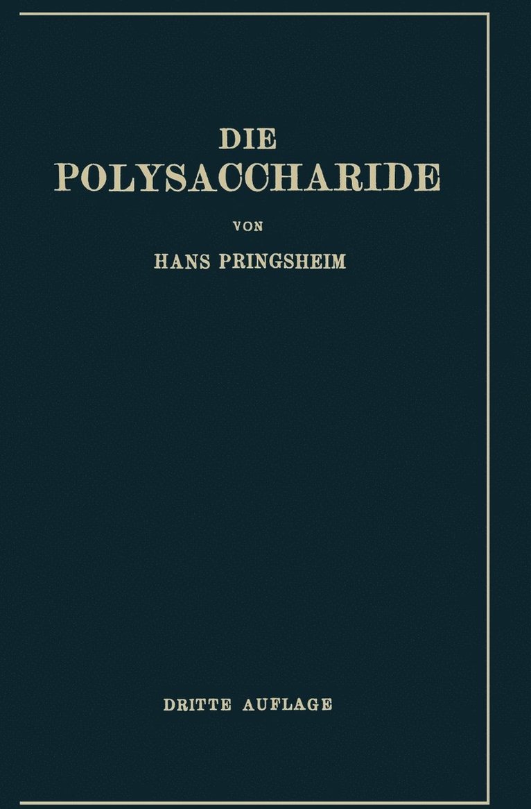Die Polysaccharide 1