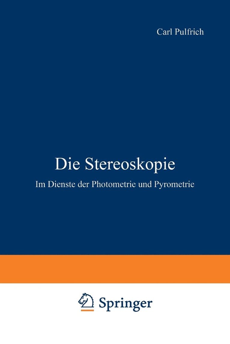 Die Stereoskopie 1