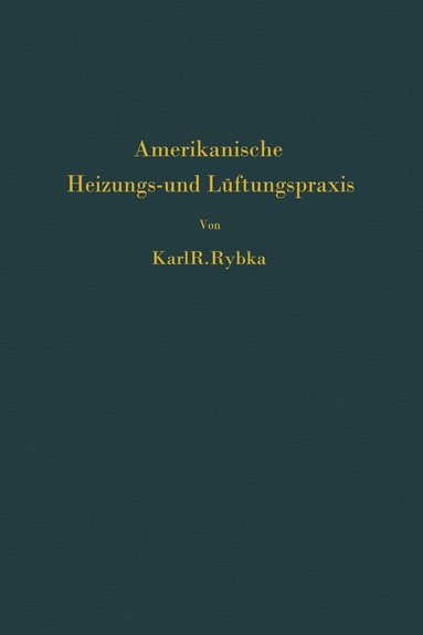 bokomslag Amerikanische Heizungs- und Lftungspraxis