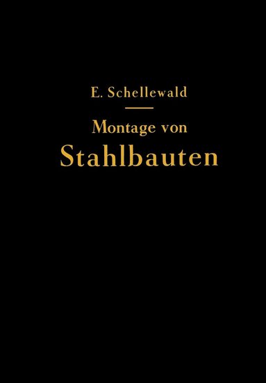 bokomslag Die Montage von Stahlbauten