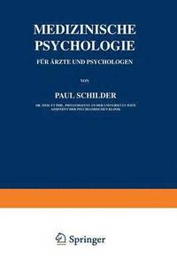 bokomslag Medizinische Psychologie fr rzte und Psychologen