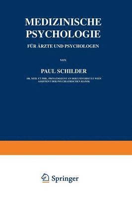 bokomslag Medizinische Psychologie fr rzte und Psychologen