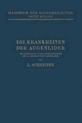 Die Krankheiten der Augenlider 1