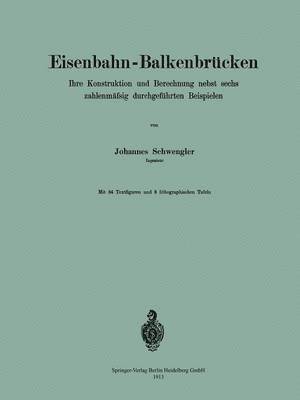 bokomslag Eisenbahn-Balkenbrcken