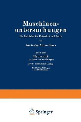 Maschinenuntersuchungen 1