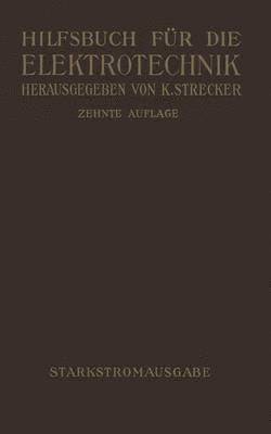 Hilfsbuch für die Elektrotechnik 1