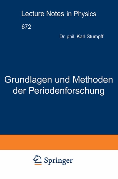 Karl Stumpff - Grundlagen und Methoden der Periodenforschung, Häftad