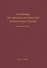 bokomslag Grundzge der pharmazeutischen und medizinischen Chemie