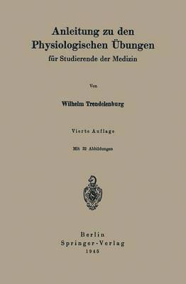 bokomslag Anleitung zu den Physiologischen bungen