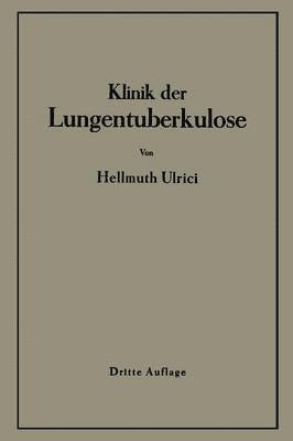 bokomslag Klinik der Lungentuberkulose