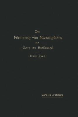 bokomslag Die Frderung von Massengtern