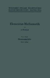 bokomslag Elementar-Mathematik