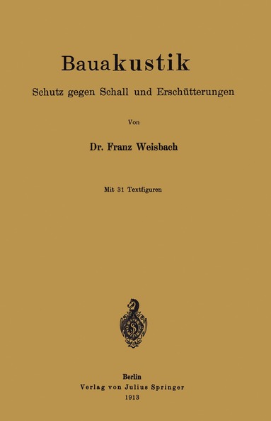 bokomslag Bauakustik