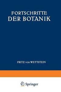 bokomslag Fortschritte der Botanik