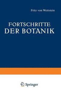 bokomslag Fortschritte der Botanik