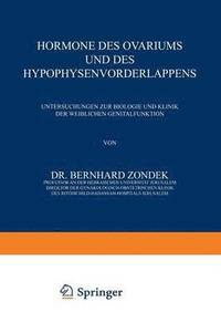 bokomslag Hormone des Ovariums und des Hypophysenvorderlappens