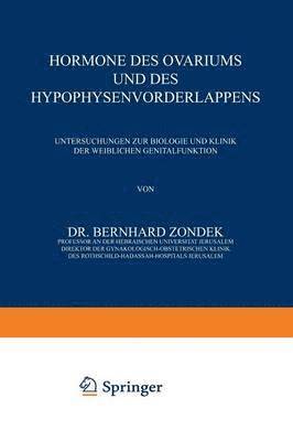 bokomslag Hormone des Ovariums und des Hypophysenvorderlappens