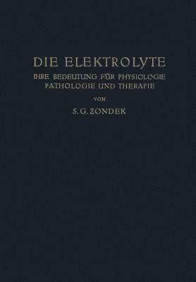 bokomslag Die Elektrolyte