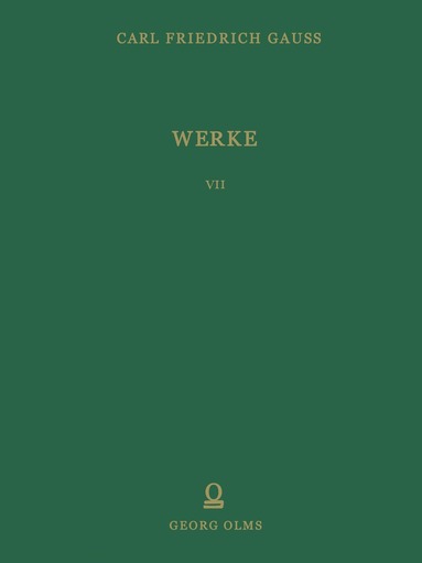 Carl Friedrich Gauß, Gesellschaft der Wissenschaften - Werke, Häftad