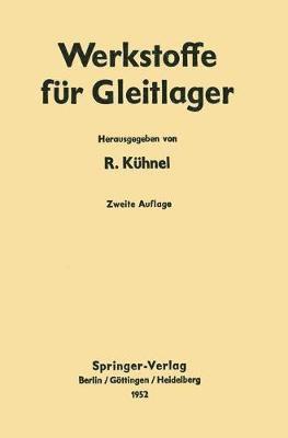 bokomslag Werkstoffe für Gleitlager