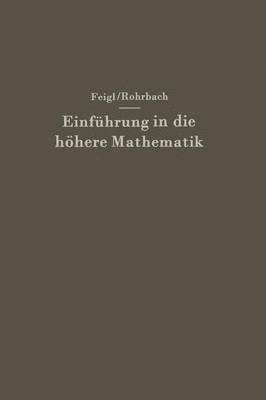 bokomslag Einfhrung in die hhere Mathematik