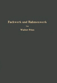 bokomslag Fachwerk und Rahmenwerk