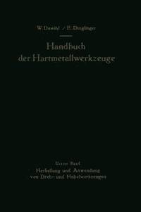 bokomslag Handbuch der Hartmetallwerkzeuge