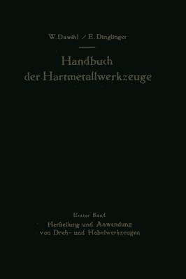 bokomslag Handbuch der Hartmetallwerkzeuge