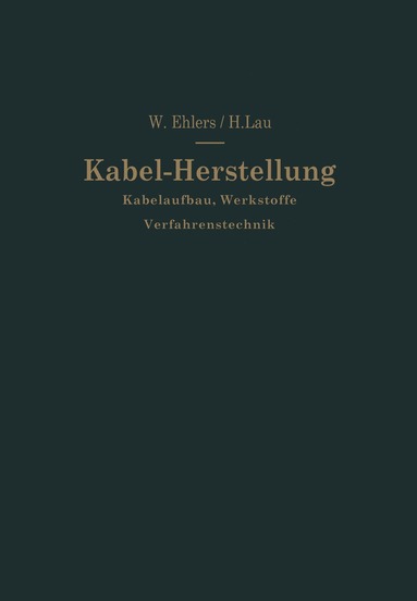 bokomslag Kabel-Herstellung