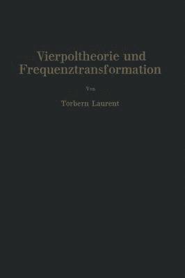 bokomslag Vierpoltheorie und Frequenztransformation