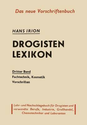 bokomslag Drogisten-Lexikon