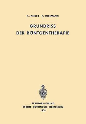 bokomslag Grundriss der Rntgentherapie