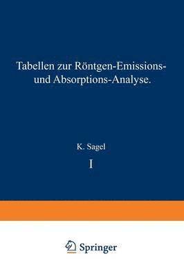 Tabellen zur Rntgen-Emissions- und Absorptions-Analyse 1